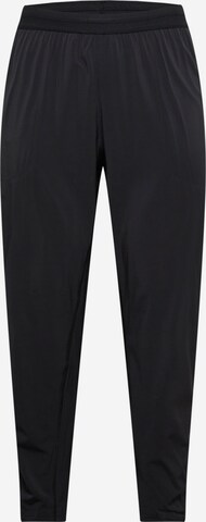 Tapered Pantaloni sport de la NIKE pe negru: față