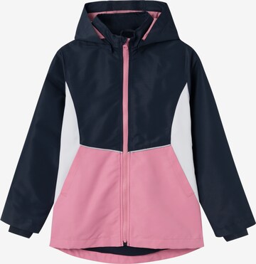 NAME IT Weatherproof jacket in Pink: front