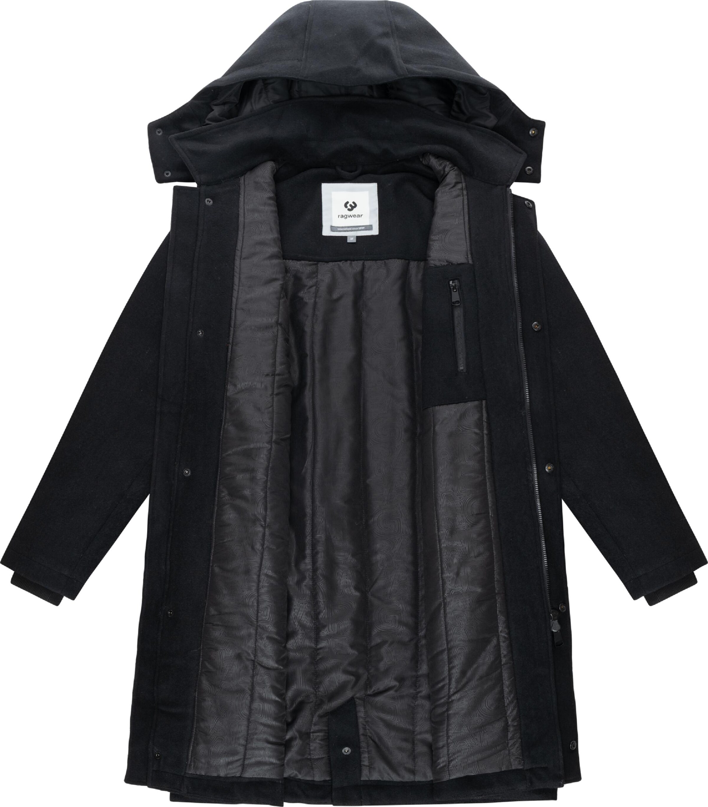 Cappotto invernale 'Isaq' di Ragwear in nero