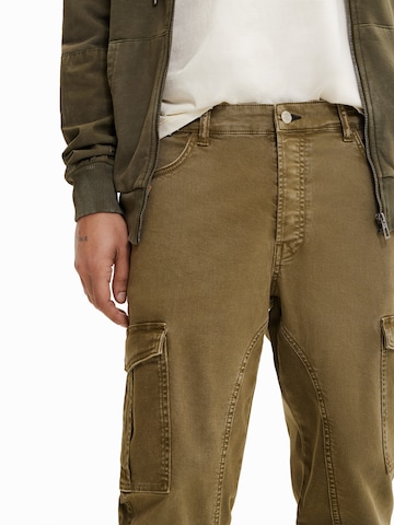 Regular Pantalon cargo 'Hank' Desigual en vert