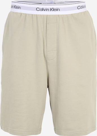 Calvin Klein Underwear Regular Pajama Pants in Green: front