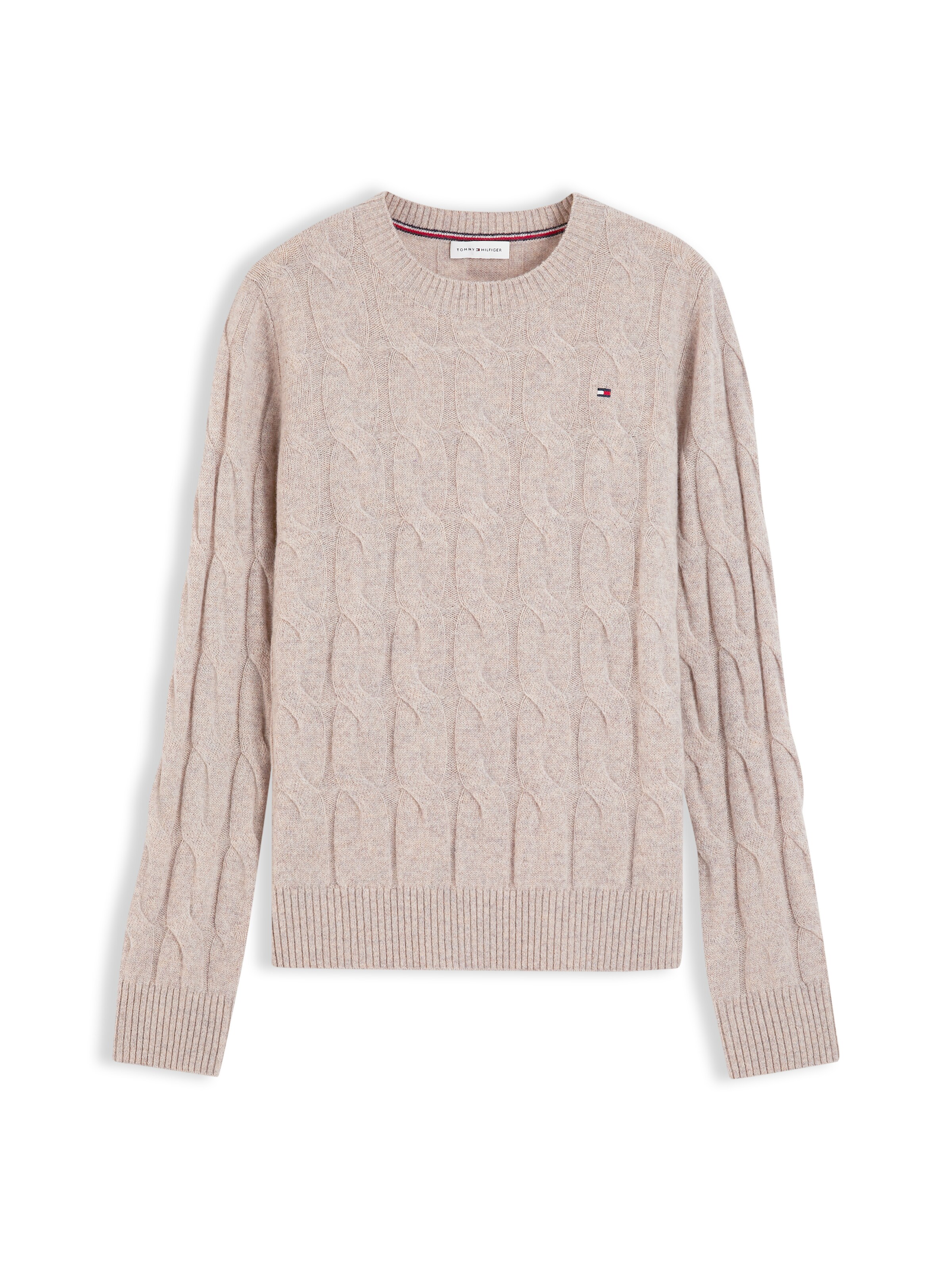 TOMMY HILFIGER Pullover in Braun: Vorderseite