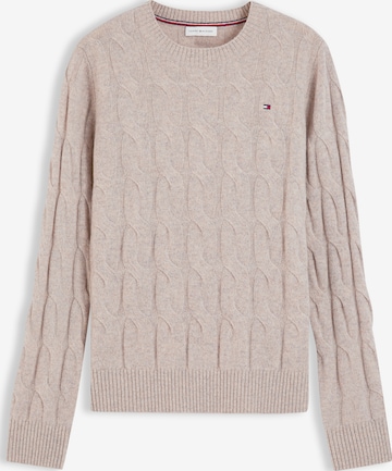 TOMMY HILFIGER Pullover in Braun: Vorderseite