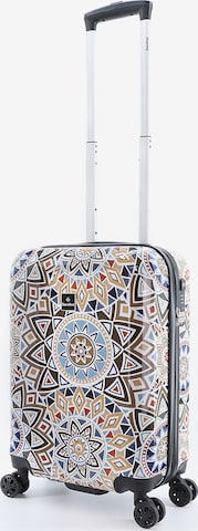 Saxoline Suitcase 'Mosaic' in Mixed colors: front