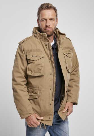 Brandit Jacke 'Giant' in Beige: predná strana