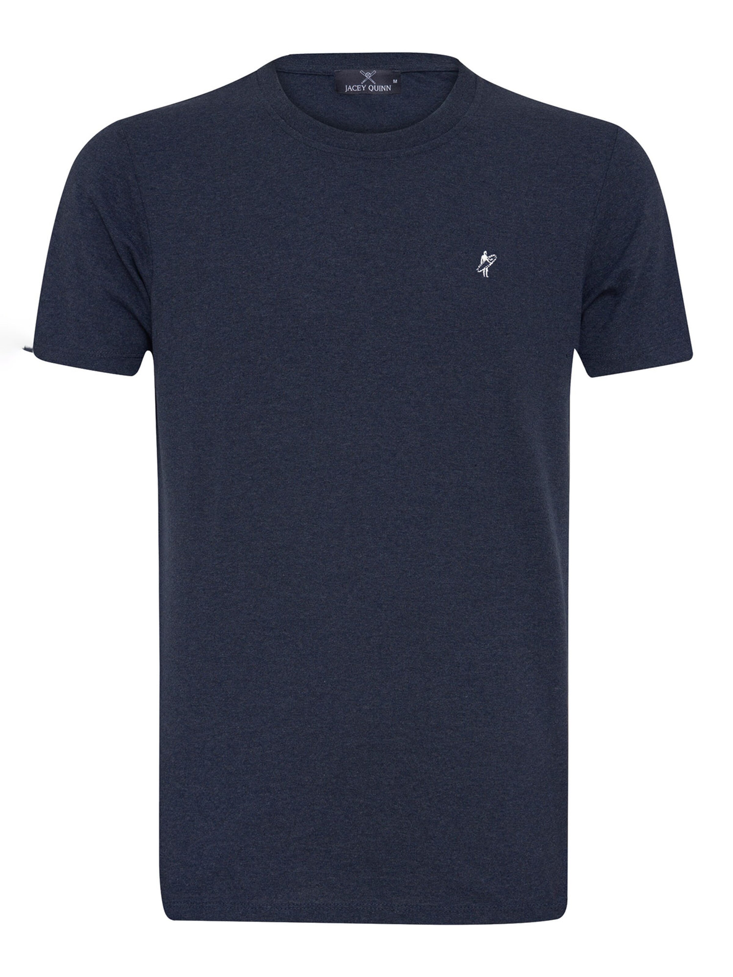 zils Jacey Quinn T-Krekls: no priekšpuses