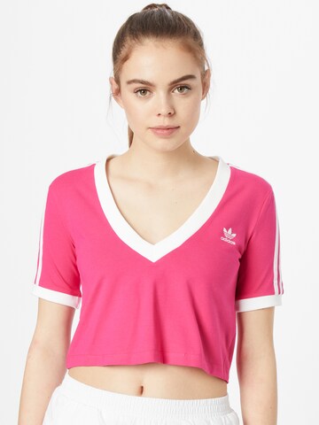 ADIDAS ORIGINALS T-shirt i rosa: framsida