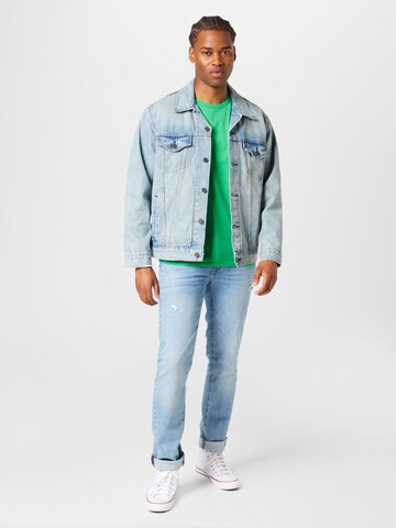 LEVI'S ® Átmeneti dzseki 'Relaxed Fit Trucker' - kék