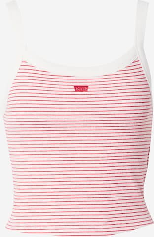 LEVI'S ® Топ 'Essential Sporty Rib Tank' в Красный: спереди