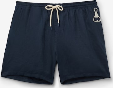 IUMAN Intimissimi Swim Trunks in Blue: front