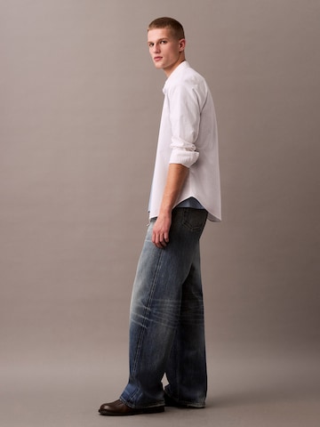 Calvin Klein Jeans Regular fit Риза 'CLASSIC' в бяло