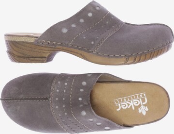 Rieker Sandals & High-Heeled Sandals in 42 in Grey: front