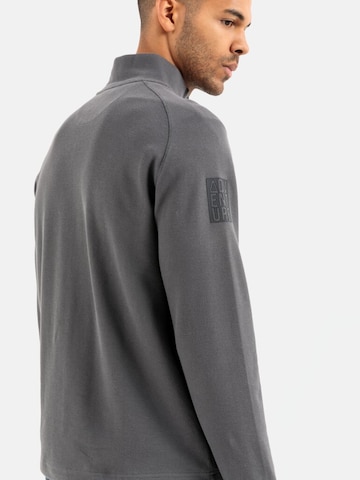 CAMEL ACTIVE Zip-Up Hoodie in Grey