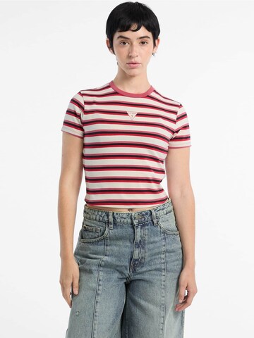 GUESS T-Shirt in Rot: Vorderseite