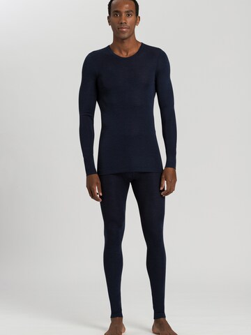 Hanro Long Johns in Blue