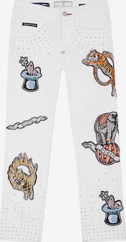 regular Jeans 'Circus' di Philipp Plein in bianco: frontale