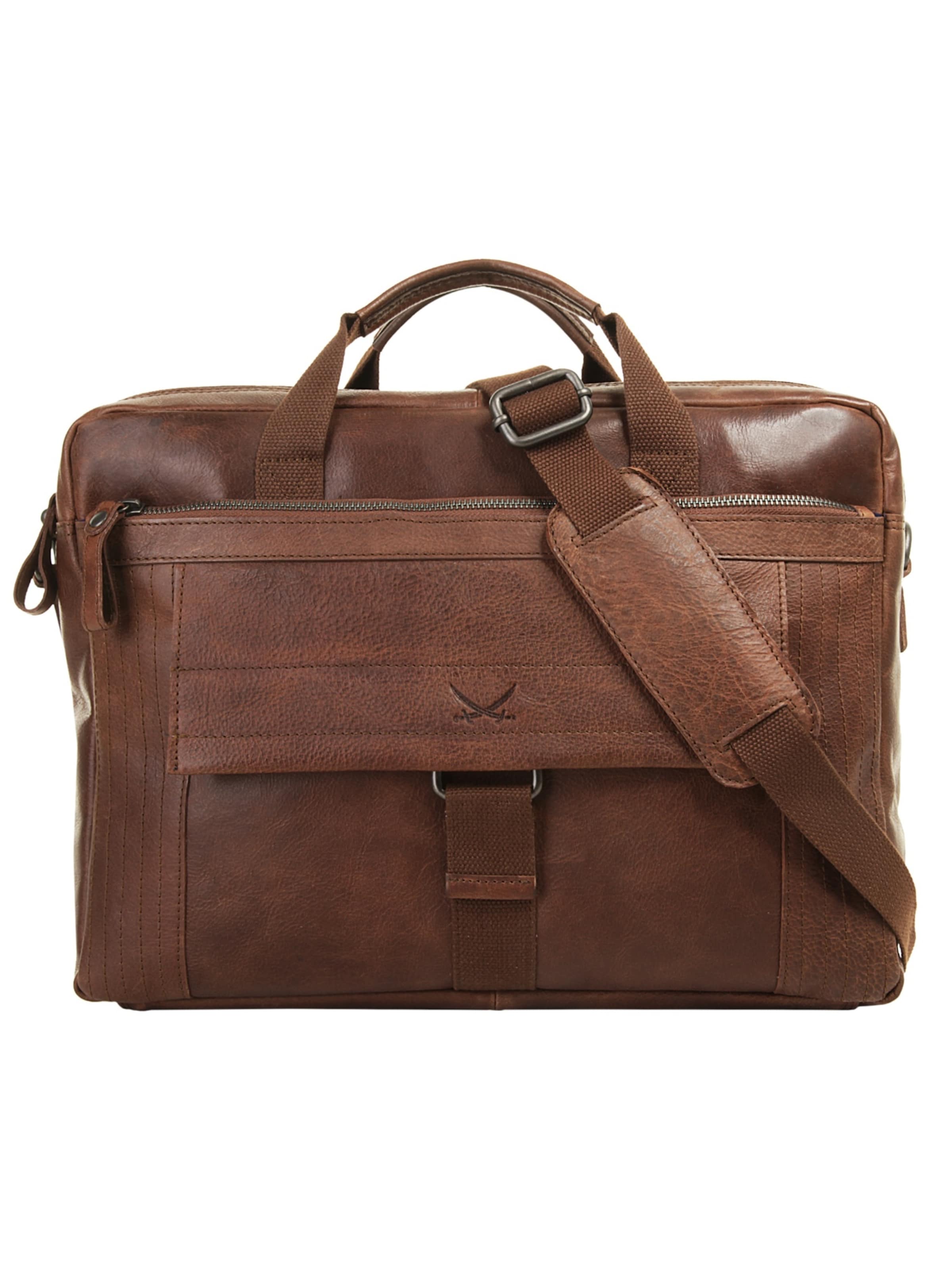 Mallette SANSIBAR en marron : devant