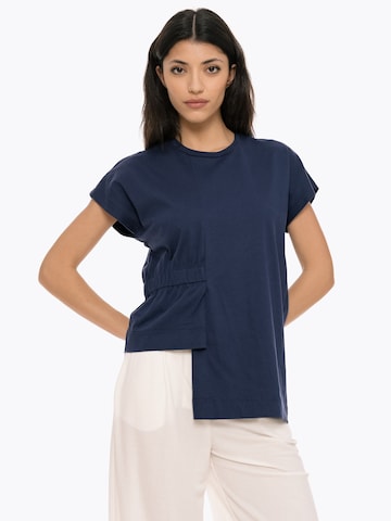 4TAILORS - Camisa 'Connect Me' em azul