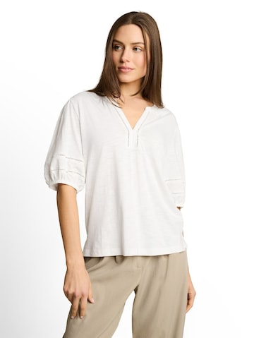 TOM TAILOR - Blusa en blanco: frente