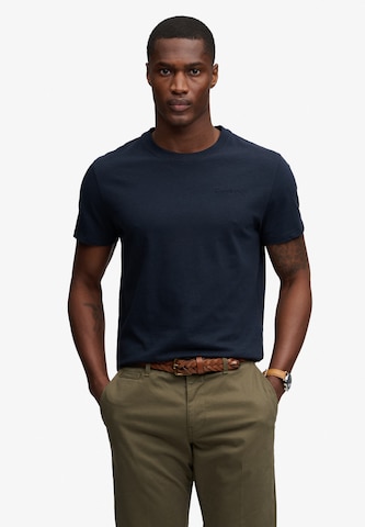 Superdry & Co Shirt 'Essential' in Blauw: voorkant