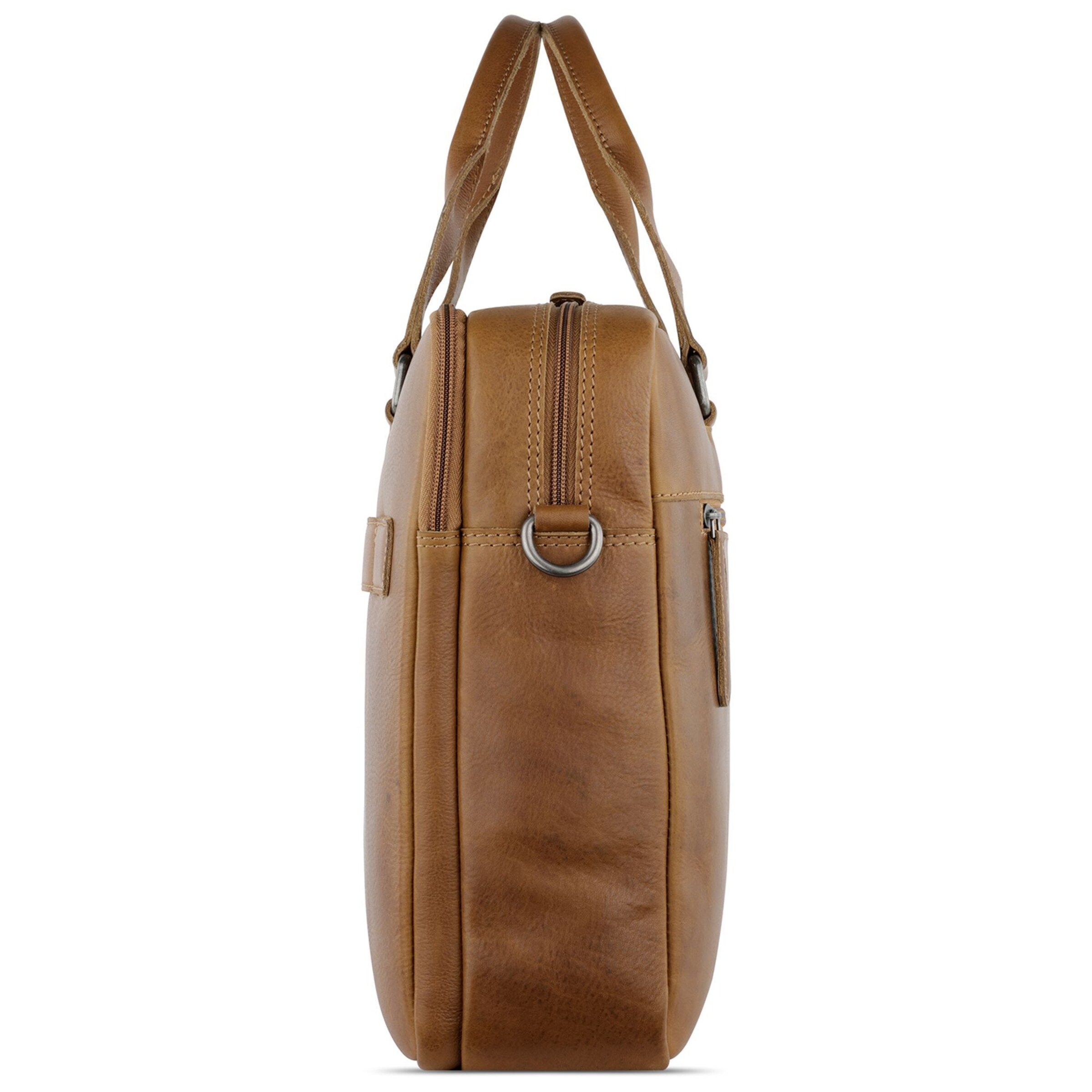 KLONDIKE 1896 Document bag 'Gold Brain' in Brown