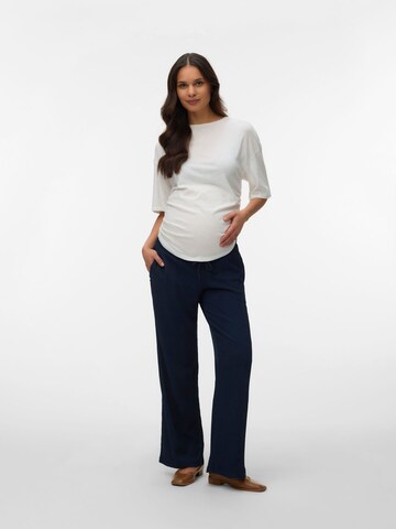 Regular Pantalon MAMALICIOUS en bleu