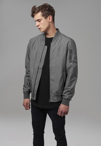 Urban Classics Between-season jacket in Grey: front
