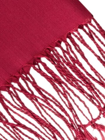 SILK & CASHMERE Sjaal in Rood