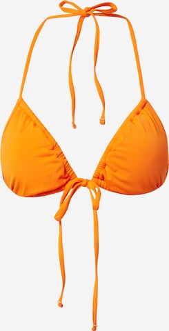 VERO MODA - Triangular Top de biquíni 'Anjali' em laranja: frente