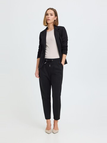 Coupe slim Pantalon Oxmo en noir