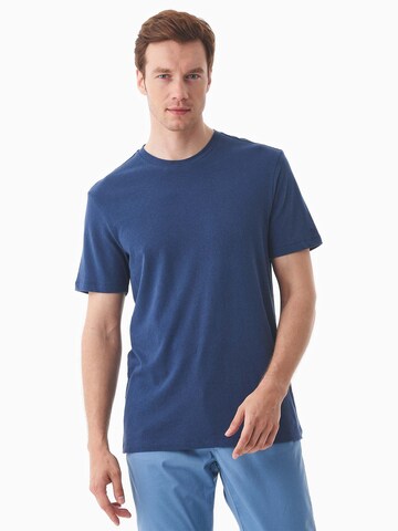 Organication T-Shirt in Blau