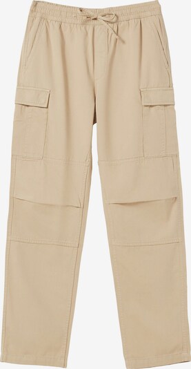 Bershka Pantalon cargo en sable, Vue avec produit