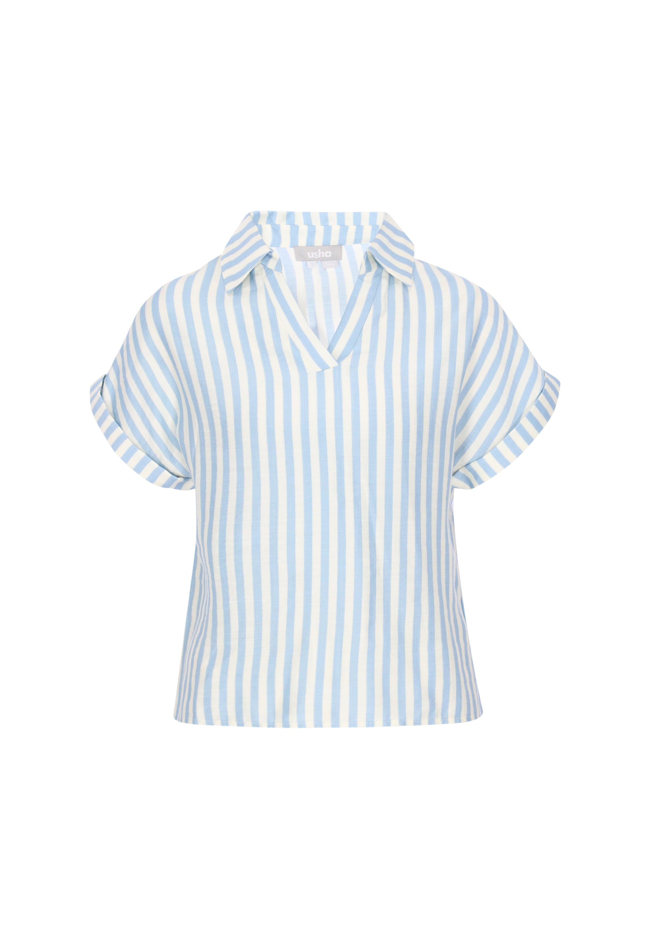 Chemisier 'Casual' Usha en bleu : devant