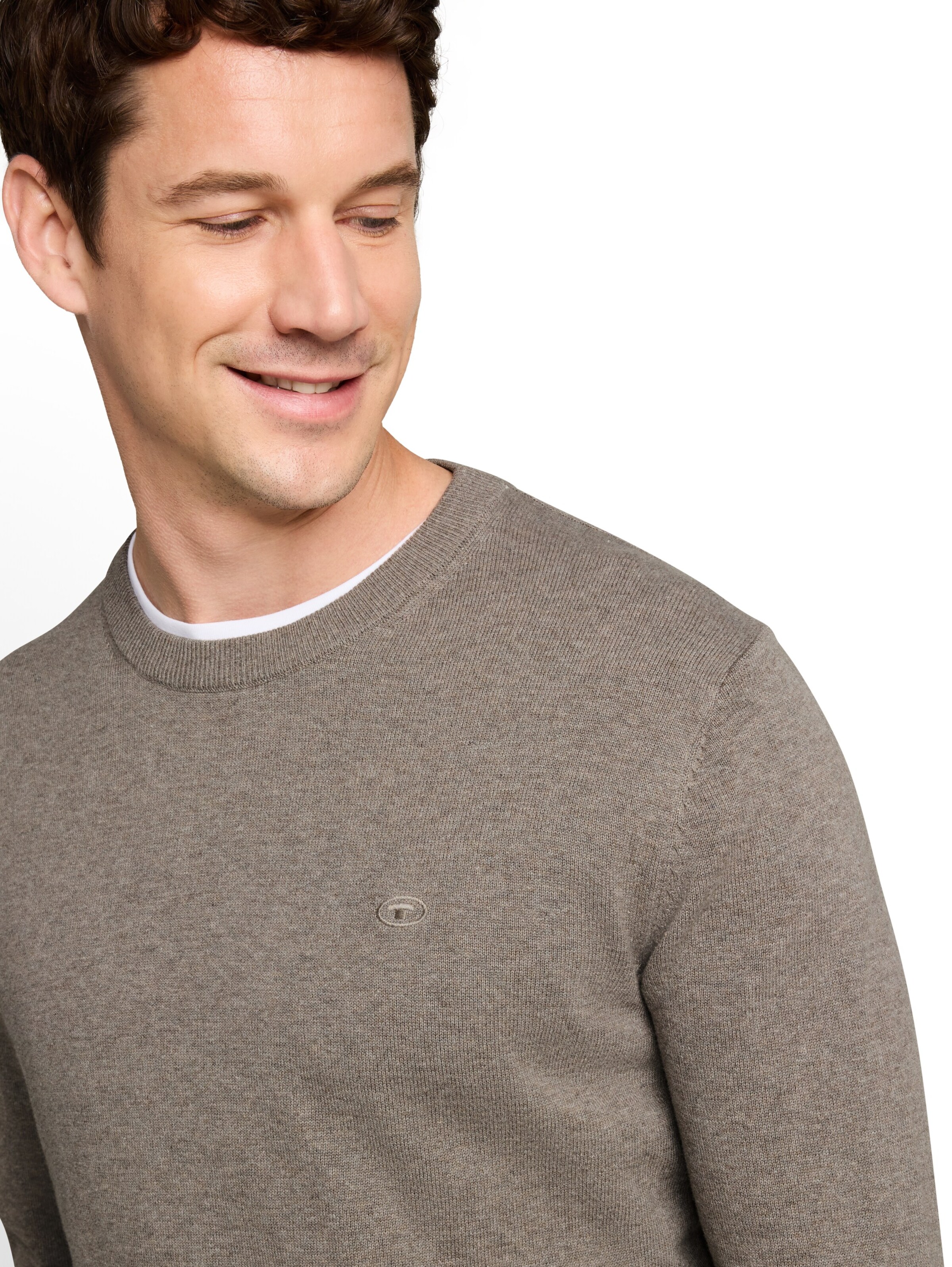 Pullover di TOM TAILOR in marrone