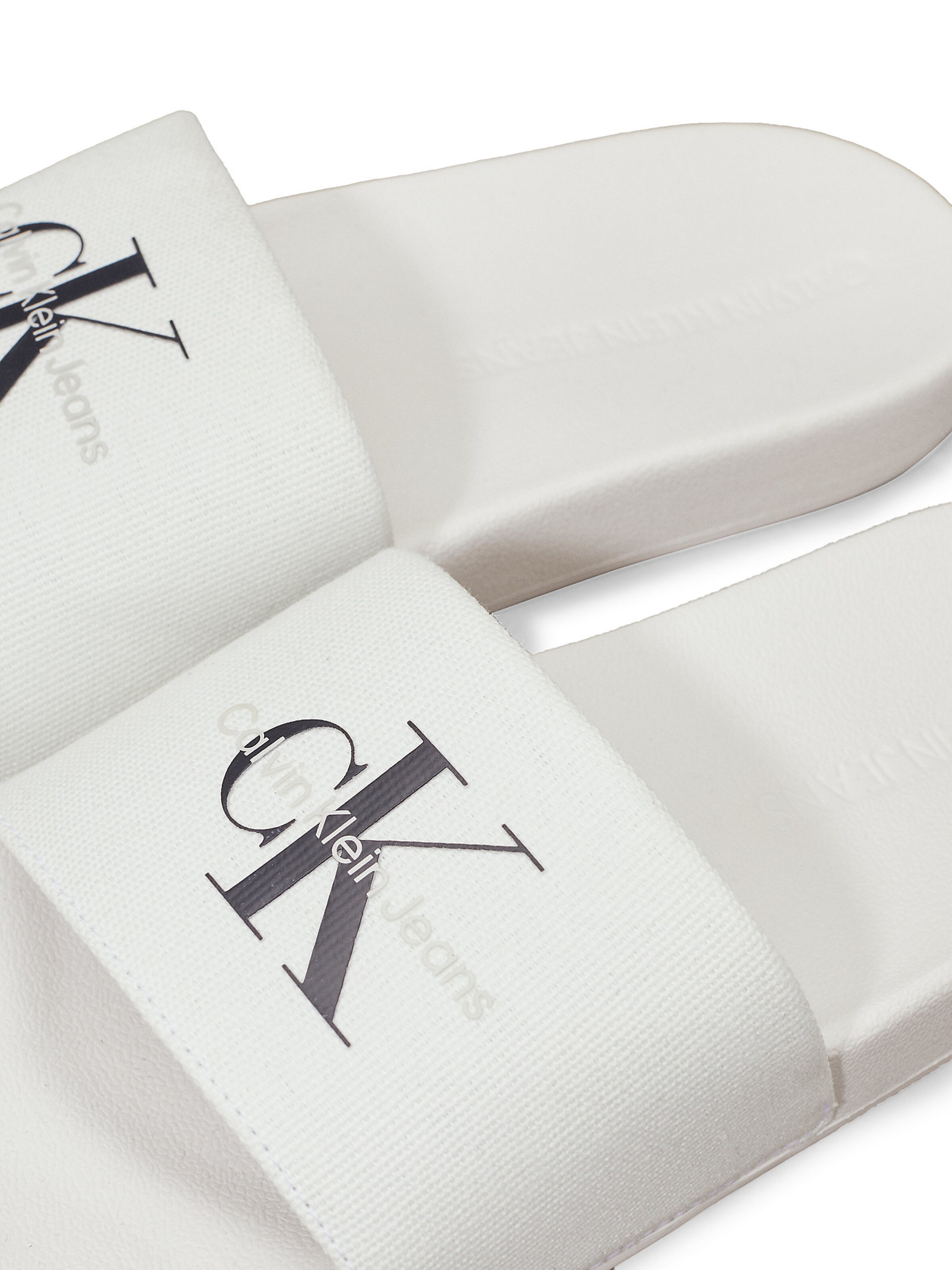 Mule Calvin Klein en blanc