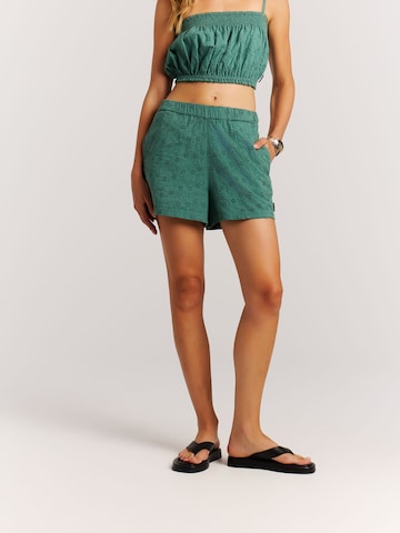 PROTEST Regular Pants 'PRTRoar' in Green