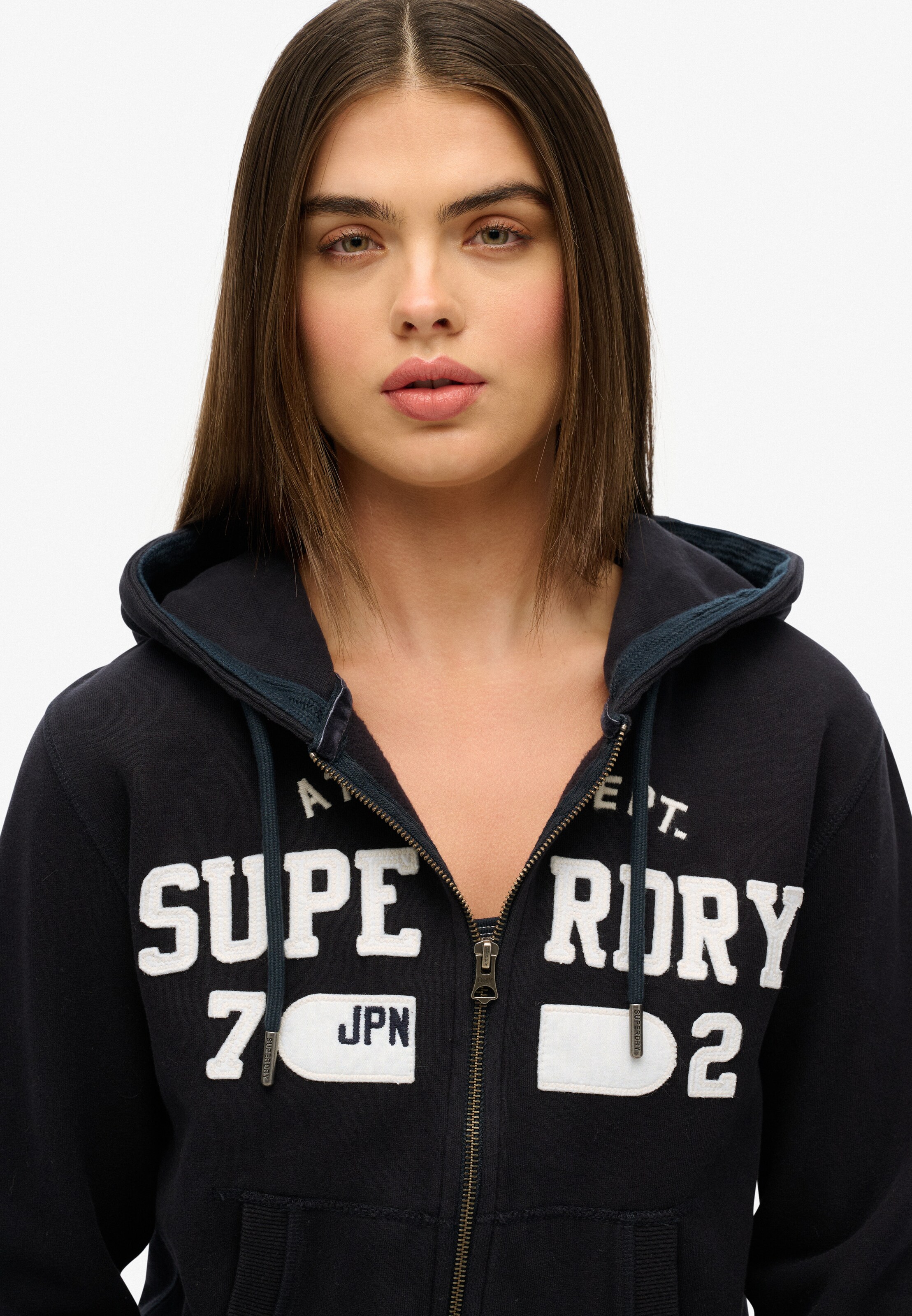 Veste de survêtement 'Athletic Essentials' Superdry en bleu