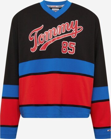 Tommy Jeans Μπλουζάκι σε μαύρο: μπροστά