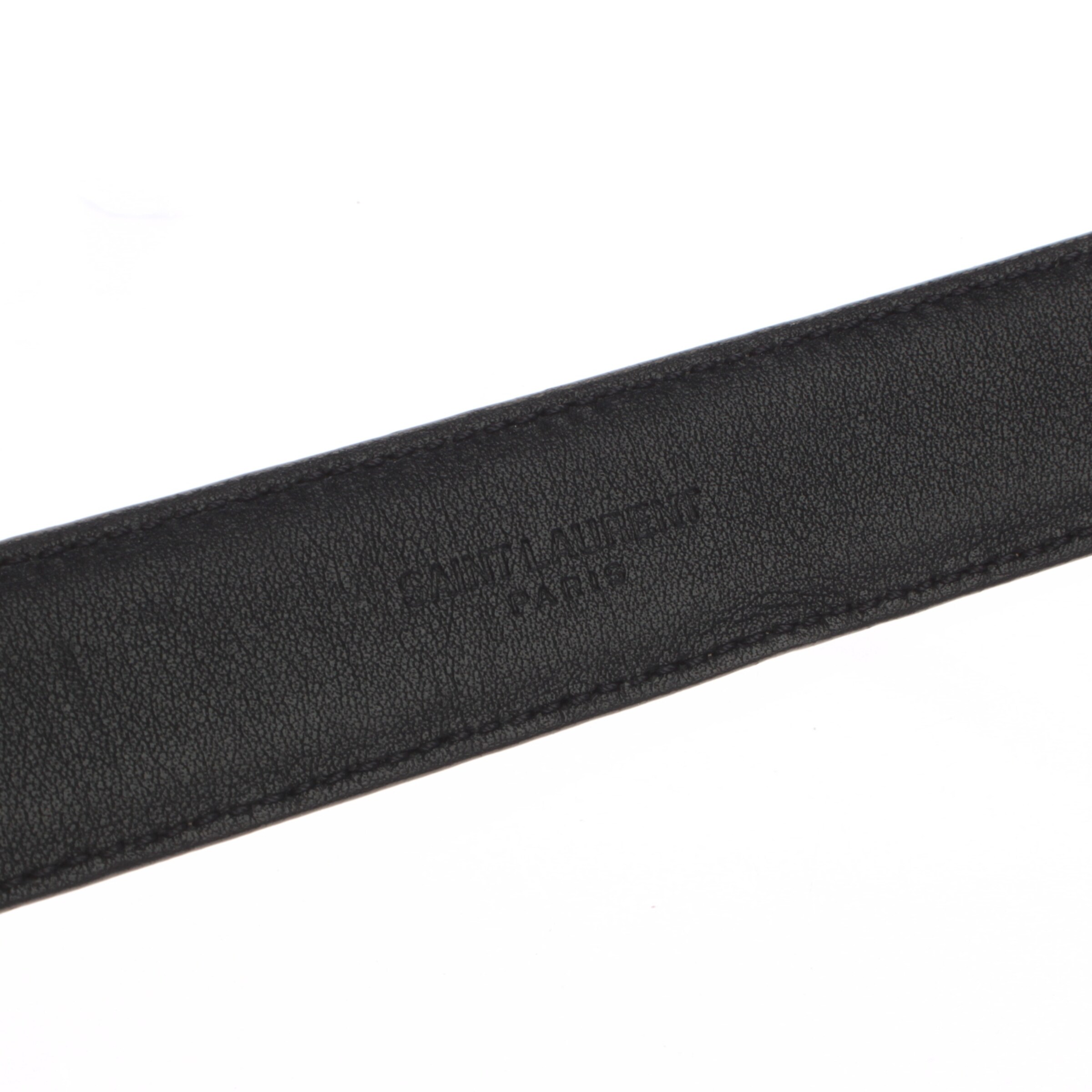 Saint Laurent Gürtel S in Braun