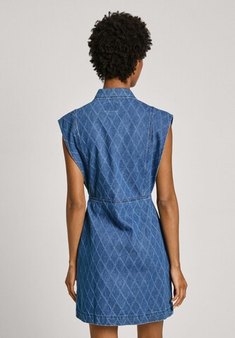 Pepe Jeans Blusenkleid 'CHEY' in Blau