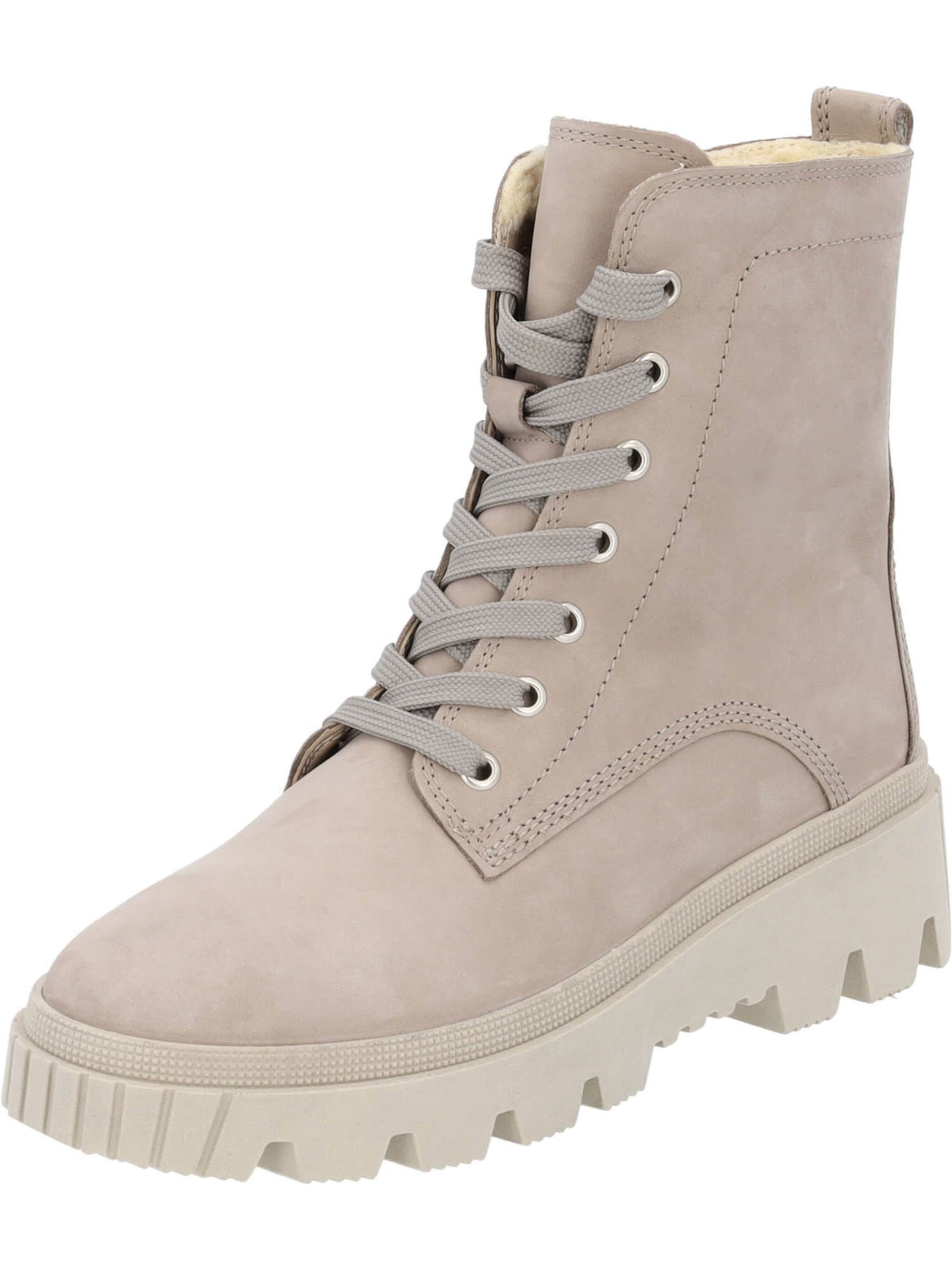 GABOR Veterlaarsjes in Beige: voorkant