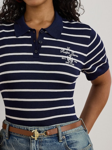 Lauren Ralph Lauren Plus Πουλόβερ 'Natrissa' σε μπλε