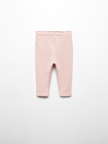 MANGO KIDS Tapered Pants 'VIENAB' in Pink