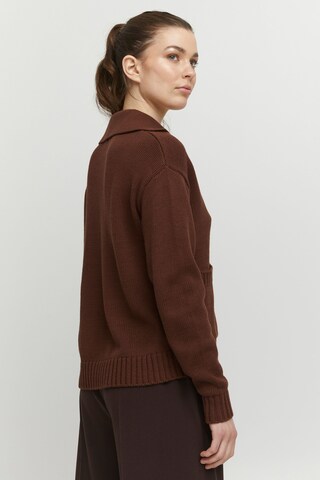 b.young Pullover 'OLIA' in Braun