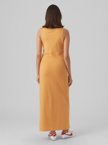 MAMALICIOUS Kleid 'Mia' in Orange