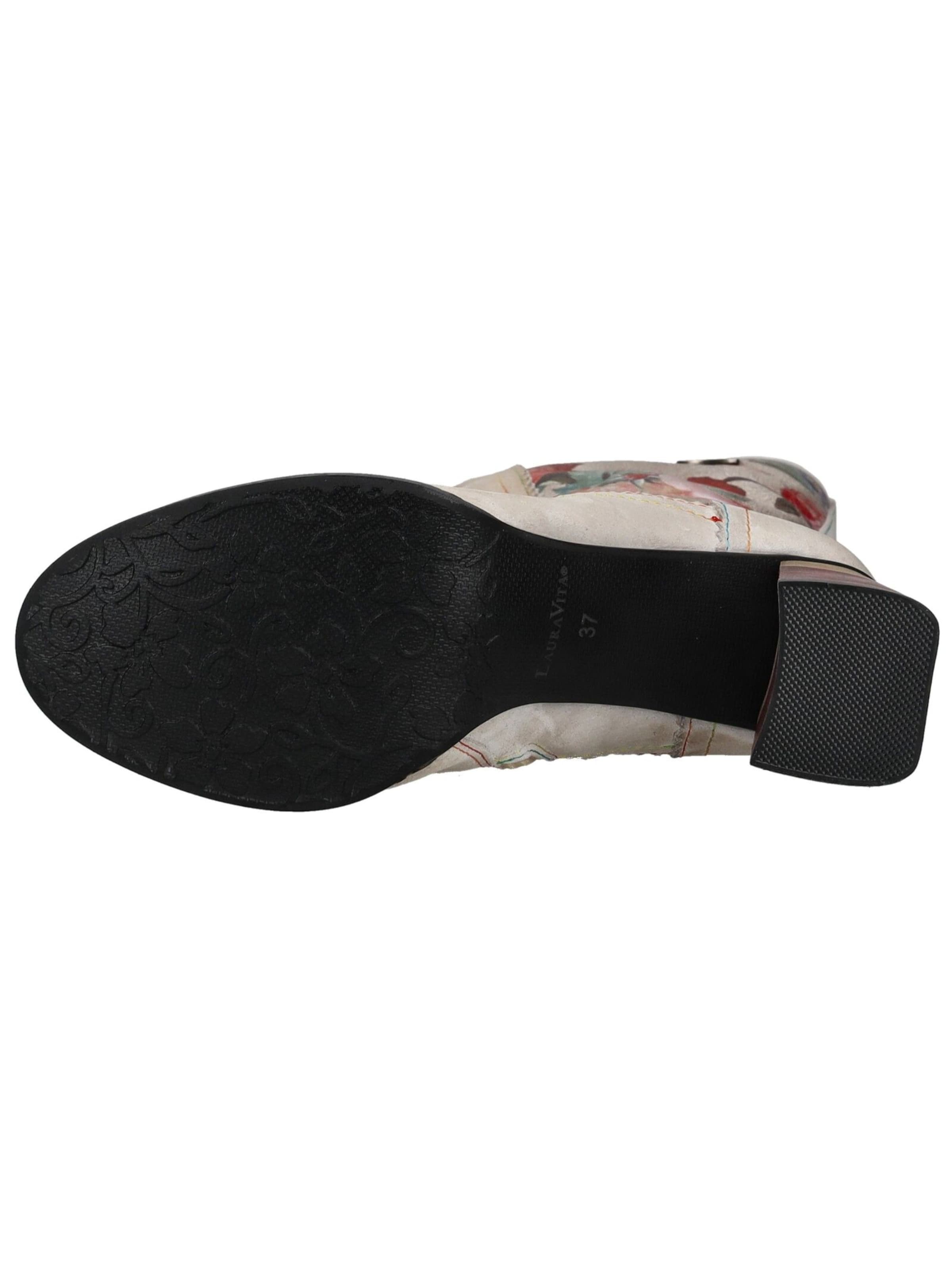 Bottes à lacets Laura Vita en beige