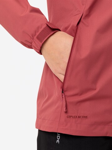 VAUDE Outdoorjas 'Escape' in Rood