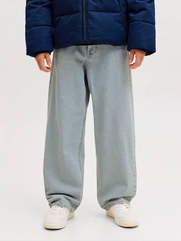 Jack & Jones Junior Wide Leg Jeans 'JJIALEX JJORIGINAL' i blå: forside