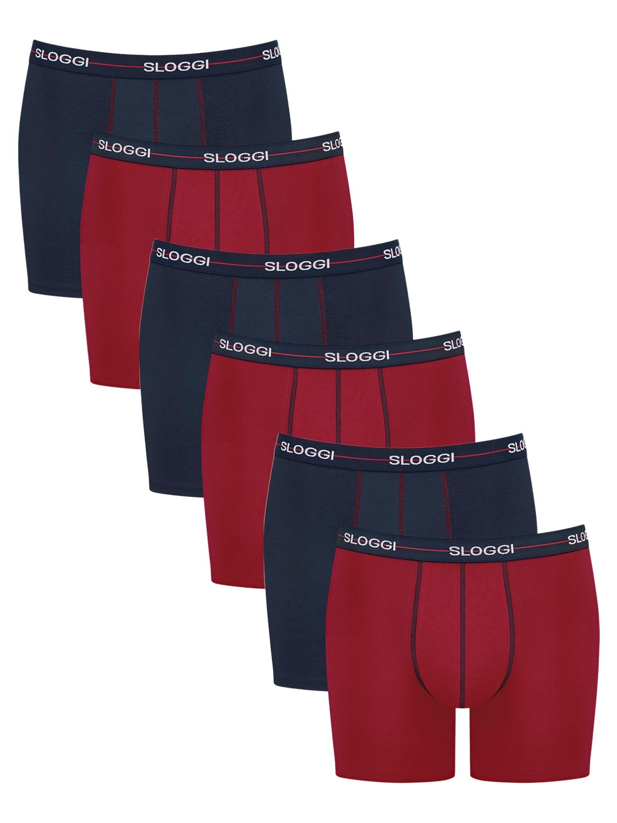 SLOGGI Boxer shorts 'Start' in Blue: front