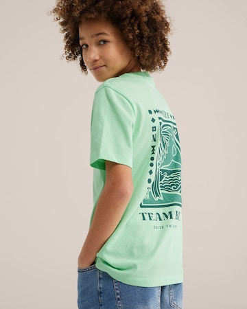 WE Fashion Футболка в Зеленый